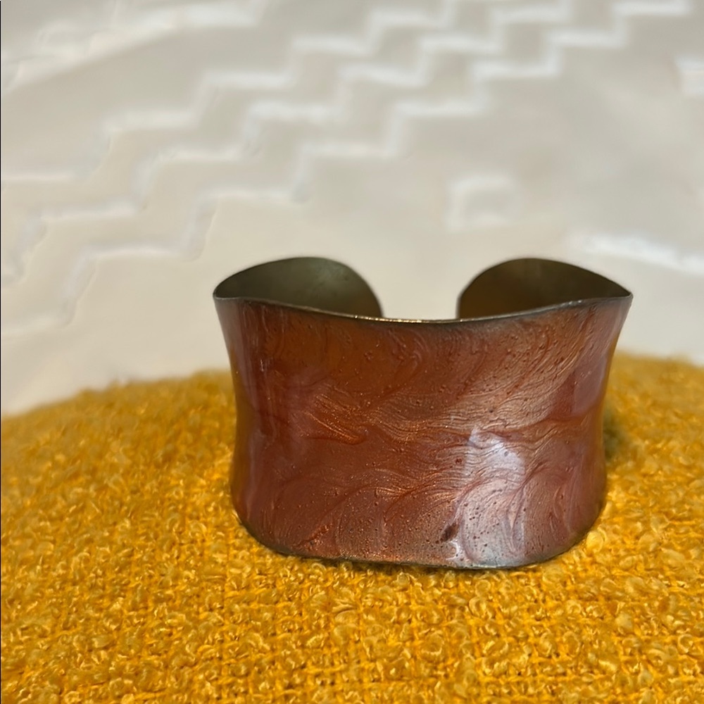 Source Unknown Copper-Toned Cuff Bracelet
